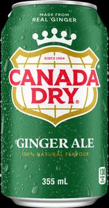 Canada Dry Ginger Ale (355 ml Can)