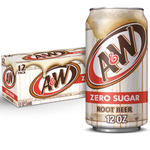 A&W Root Beer Zero Sugar (355 ml Can)