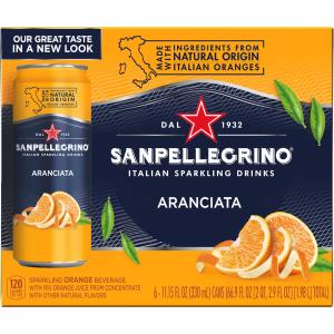 San Pellegrino Aranciata Orange (330 ml Can)