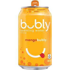 Bubly Mango Sparkling Water (355 ml Can)