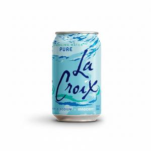 LaCroix Pure Sparkling Water (355 ml Can)