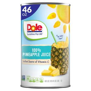 Dole 100% Pineapple Juice (250 ml)