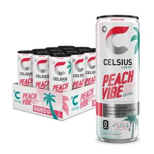 Celsius Peach Vibe (355 ml Can)