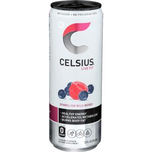 Celsius Sparkling Wild Berry (355 ml Can)