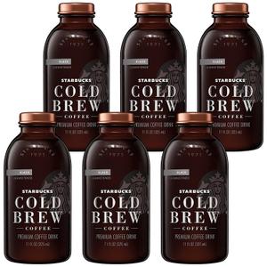 Starbucks Cold Brew Black Unsweetened (325 ml Bottle)