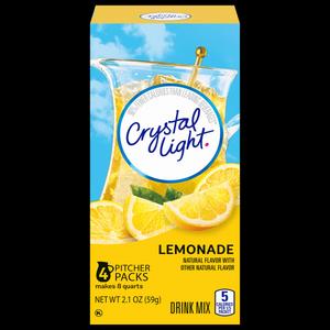 Crystal Light Lemonade (Prepared, 250 ml)