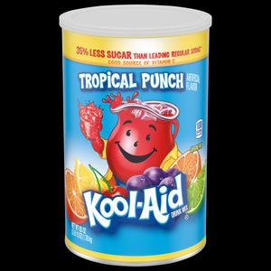 Kool-Aid Tropical Punch Made with Sugar (250 ml)