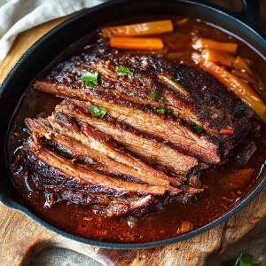 Beef Brisket, Smoked or Braised (3 oz)