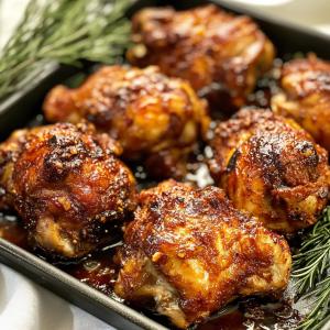 Baked Chicken Thigh, Skinless