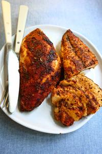 Rotisserie Chicken Breast, Skin On