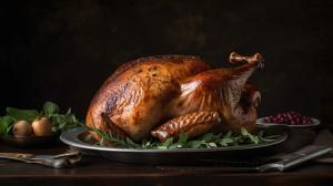 Roast Turkey, Dark Meat (3 oz)