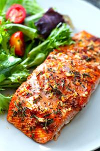 Baked Salmon Fillet