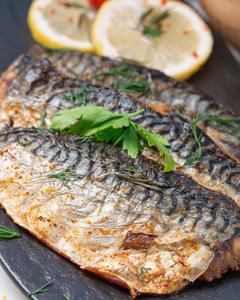 Baked Mackerel Fillet