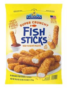 Fish Sticks, Frozen (4 Sticks)