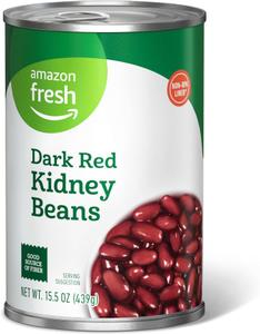 Red Kidney Beans, Canned (1/2 Cup)