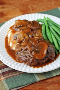 Salisbury Steak with Gravy (1 Steak)