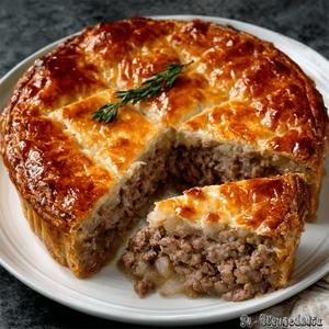 Tourtière Meat Pie (1/8 Pie)