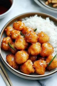 Sweet and Sour Chicken or Chicken Balls (1 Cup)