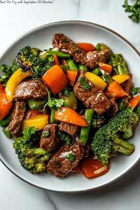 Beef Stir-Fry with Vegetables (1 Cup)