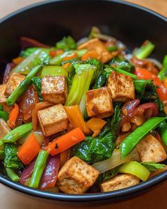 Tofu Stir-Fry with Vegetables (1 Cup)