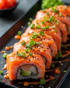 Salmon Sushi Roll (6 Pieces)
