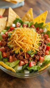 Taco Salad with Beef (1 Salad)