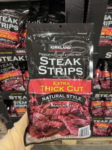 Kirkland Signature Steak Strips Extra Thick Cut