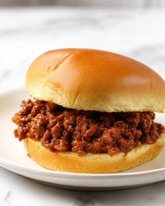 Sloppy Joe on a Bun