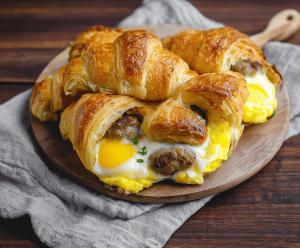 Sausage and Egg Croissant