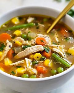 Chicken Vegetable Soup (1 Cup)
