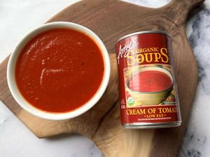 Tomato Soup, Canned, Made with Milk (1 Cup)