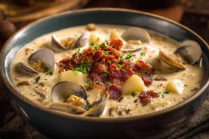 New England Clam Chowder (1 Cup)