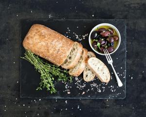 Italian Bread or Ciabatta (1 Slice)