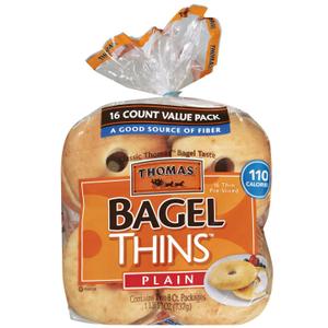 Bagel Thin, Plain