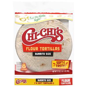 Flour Tortilla or Wrap, Burrito Size (10-Inch)