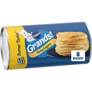 Biscuit, Refrigerated Dough (Baked)