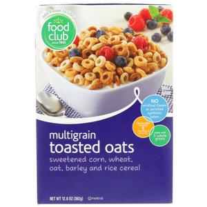 Multigrain Toasted Oats Cereal (1 Cup)