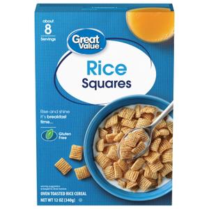 Rice Squares Cereal (1 Cup)