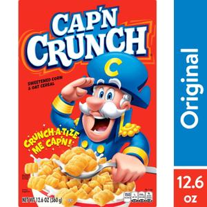 Corn and Oat Crunch Cereal, Sweetened (1 Cup)