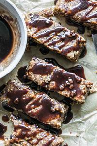 Chocolate-Dipped Granola Bar