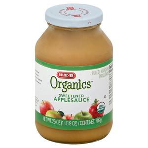 Applesauce, Sweetened (1/2 Cup)