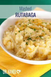 Mashed Turnip or Rutabaga (1/2 Cup)