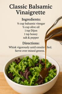 Balsamic Vinaigrette (2 Tbsp)