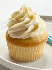 Vanilla Cupcake with Vanilla Frosting