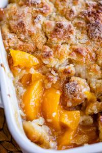 Peach Cobbler (1/2 Cup)
