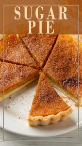 Sugar Pie (Tarte au Sucre, 1 Slice)