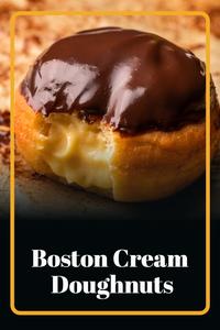 Boston Cream Doughnut