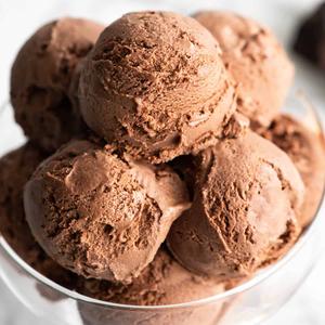 Chocolate Ice Cream (1/2 Cup)