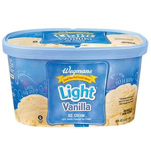 Light Vanilla Ice Cream (1/2 Cup)