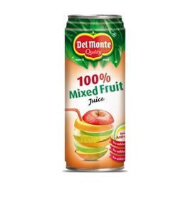 Mixed Fruit Juice, 100% (1 Cup)